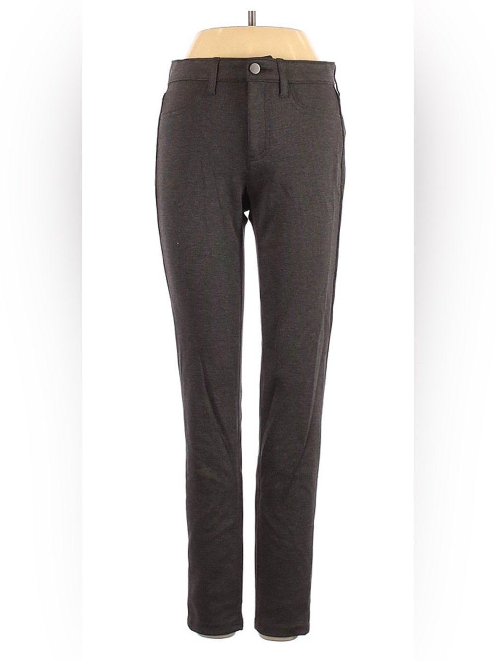GAP Women's Dark Charcoal Gray Stretch Leggings